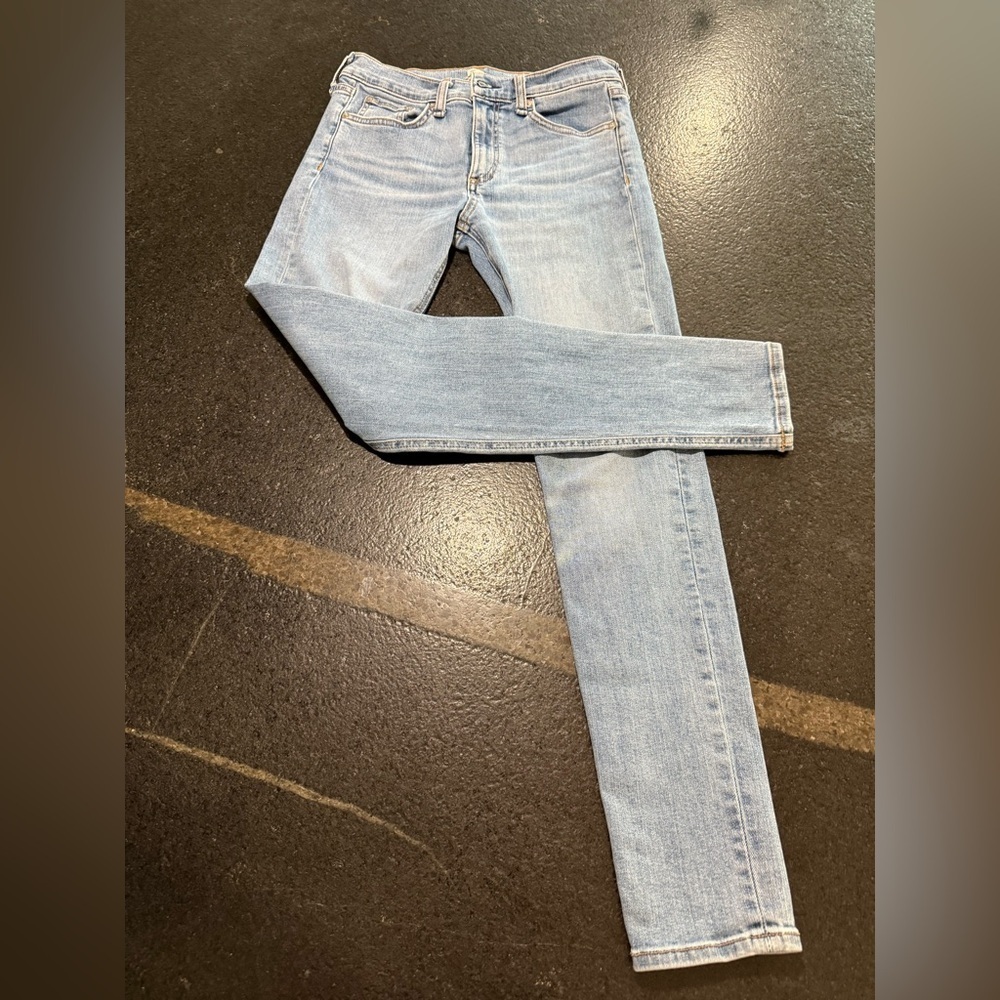Rag & Bone Ankle Skinny Jeans Size 28 Nelly Light Wash - Picture 6 of 16